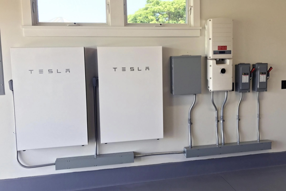 tesla battery installation service